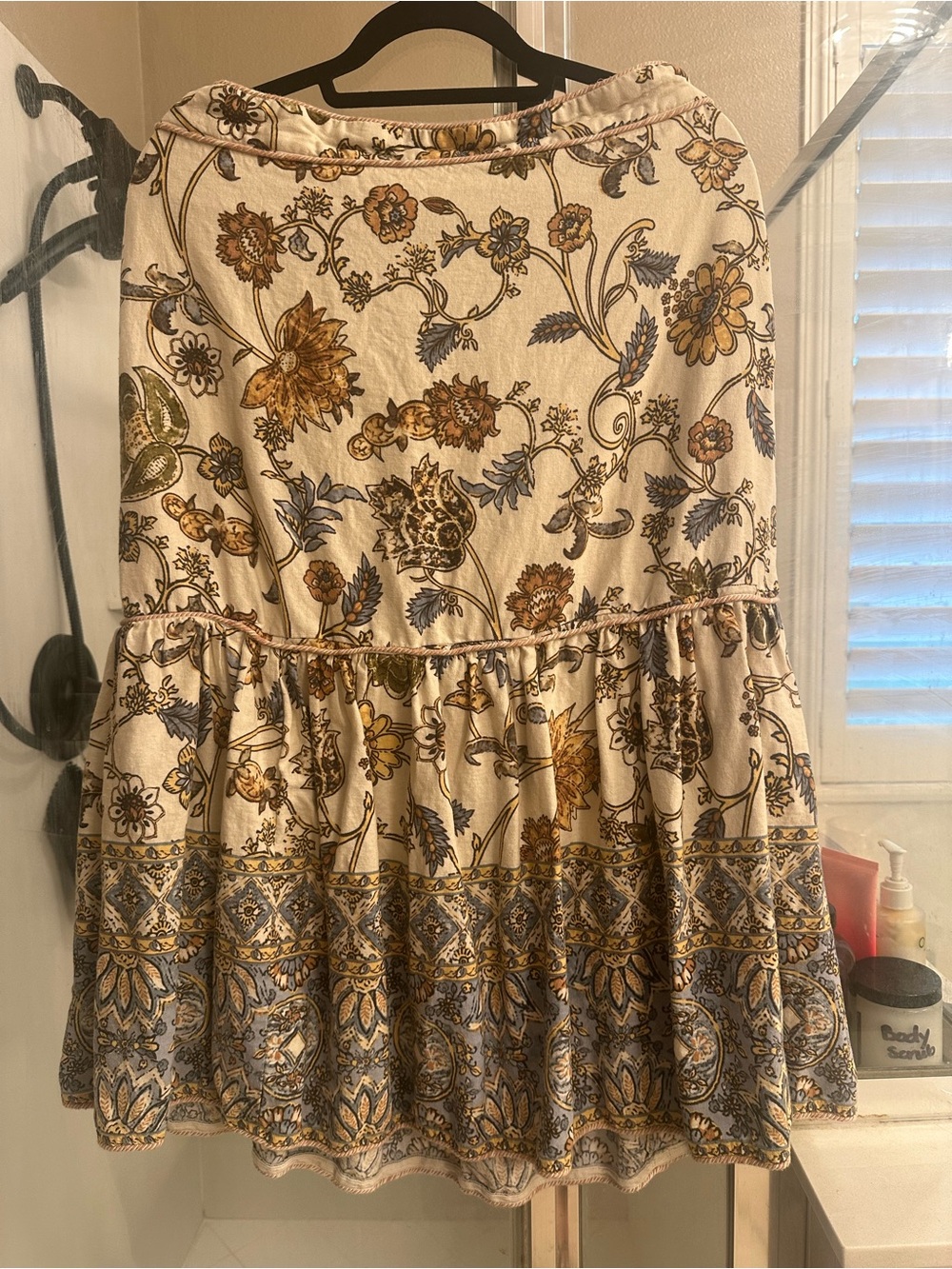 St Barth calypso Floral Tiered Skirt large